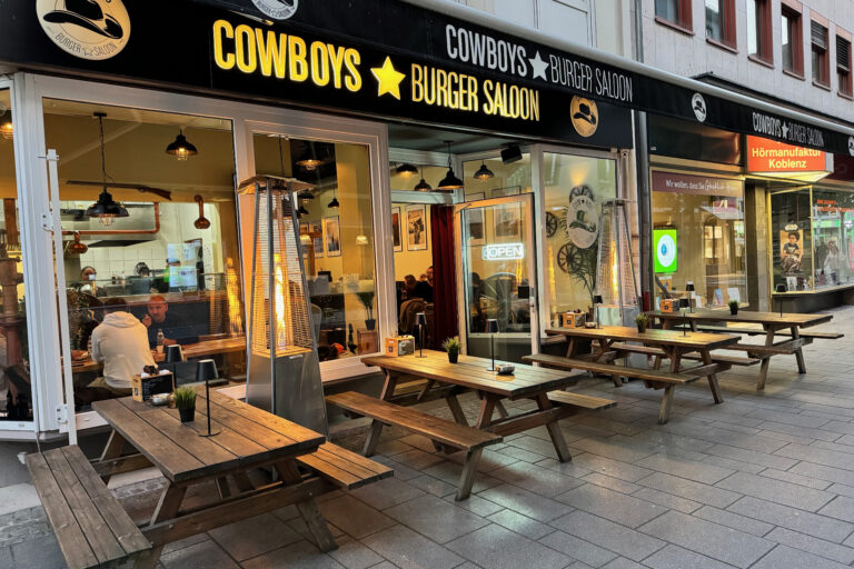 Restaurant Gutschein für Cowboys Burger Saloon