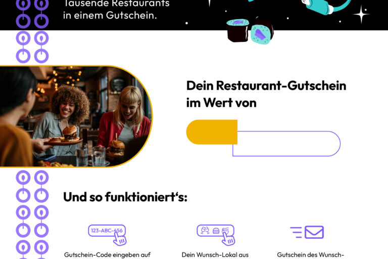 Restaurant Gutschein für OMR Restaurant-Gutschein